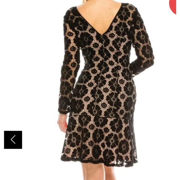 NWT 129.50 Adrianna Papell sheath cocktail dress size 6 - Picture 2 of 15